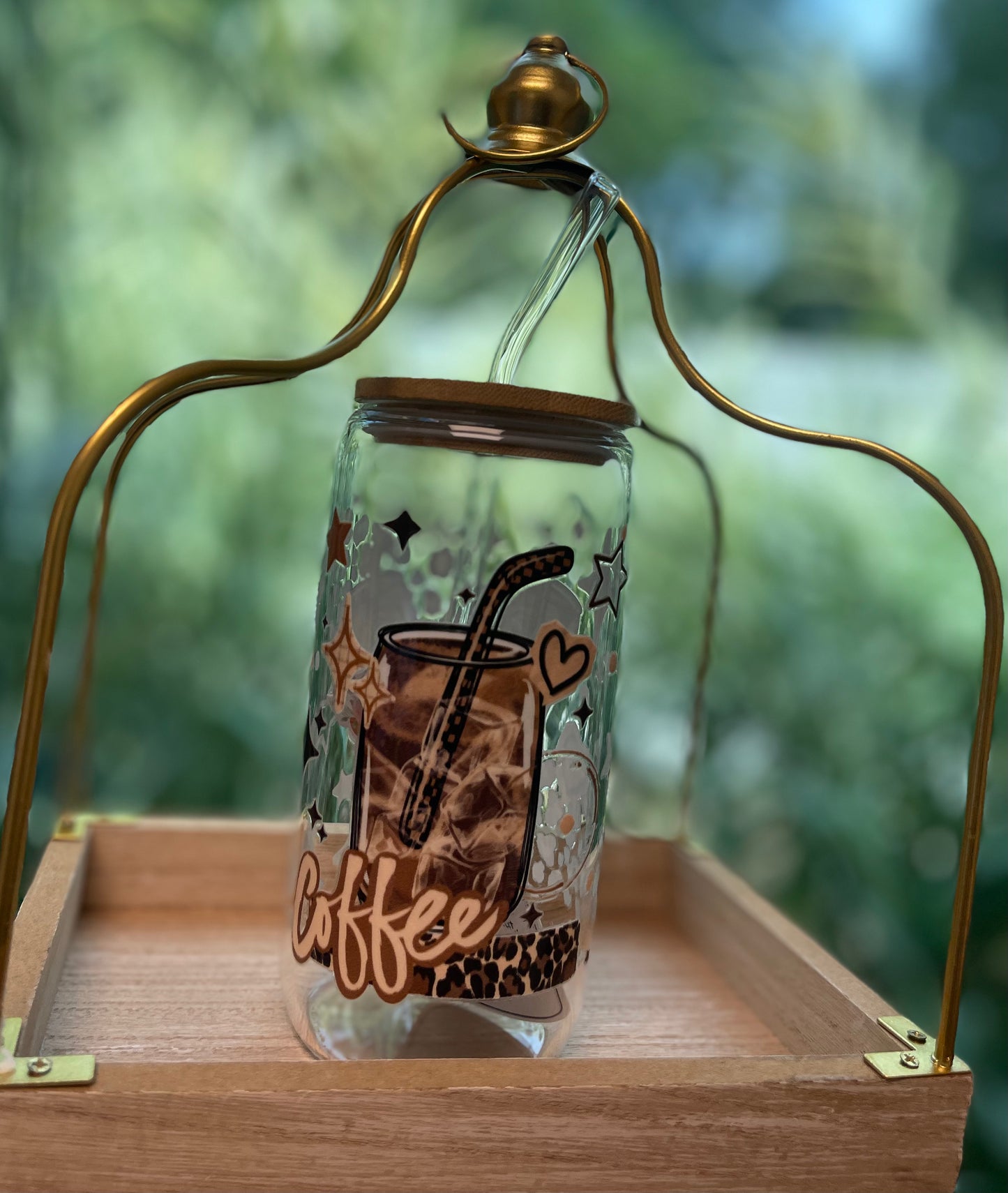 Coffee Lover - 16oz Glass Tumbler