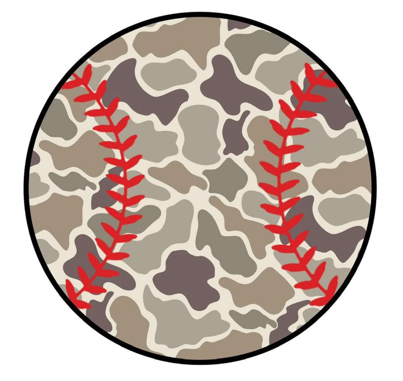 Camo Baseball - Kids