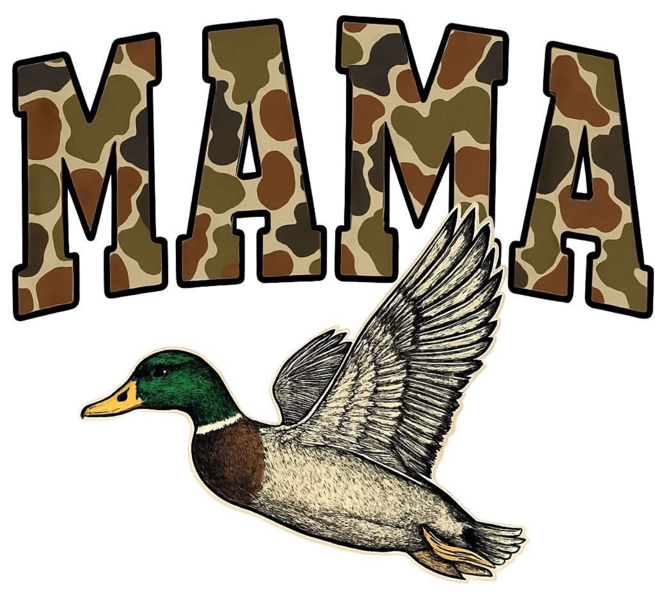 Camo MAMA - Duck (Style 2)