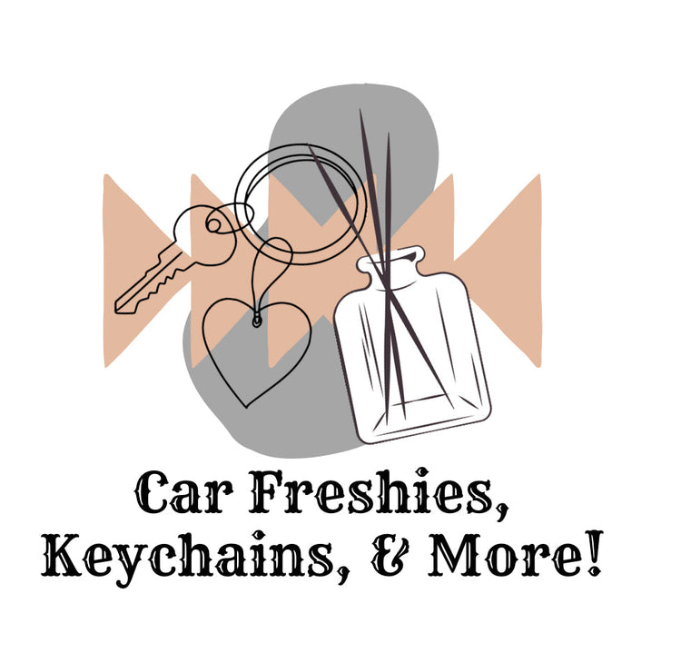 Bleu's Gift Shop - Car Freshies, Keychains, & More!