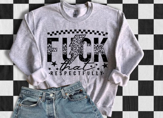 F that Respectfully
