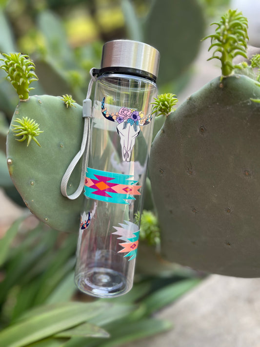 Aztec Skull - Plastic Bottle