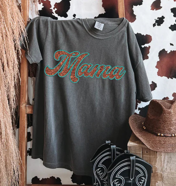 Faux Leather MAMA