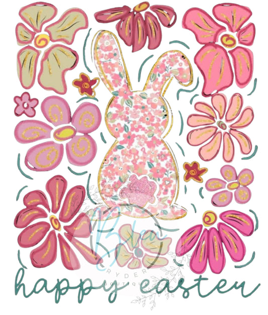 Happy Easter floral