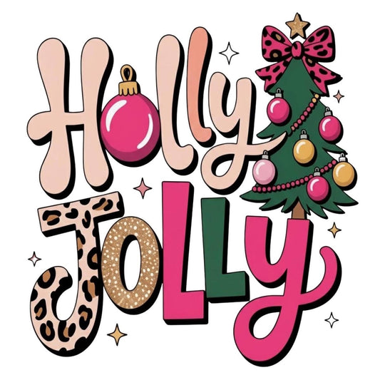 Pink Holly Jolly