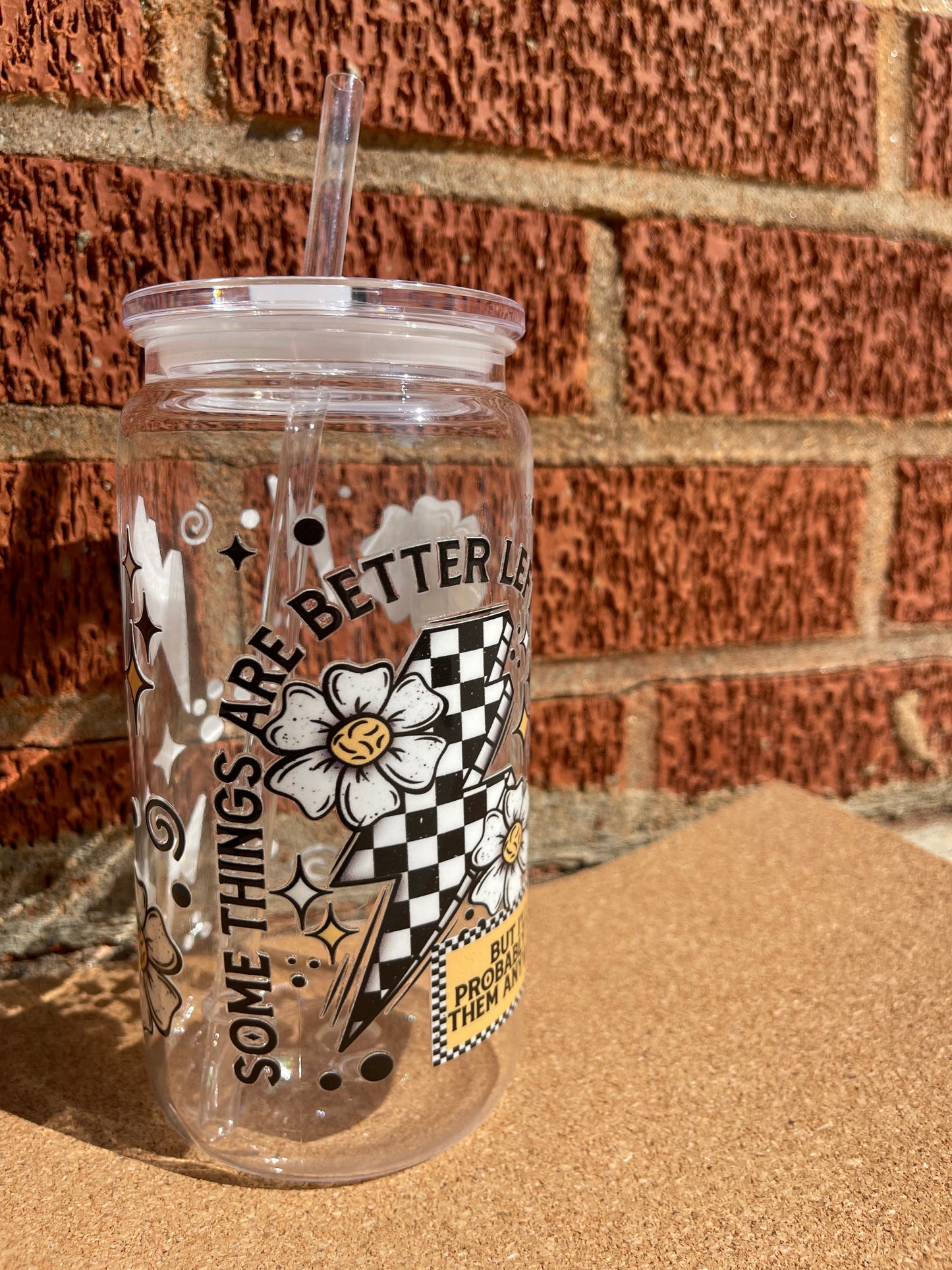Better Left Unsaid - 16oz Plastic Tumbler