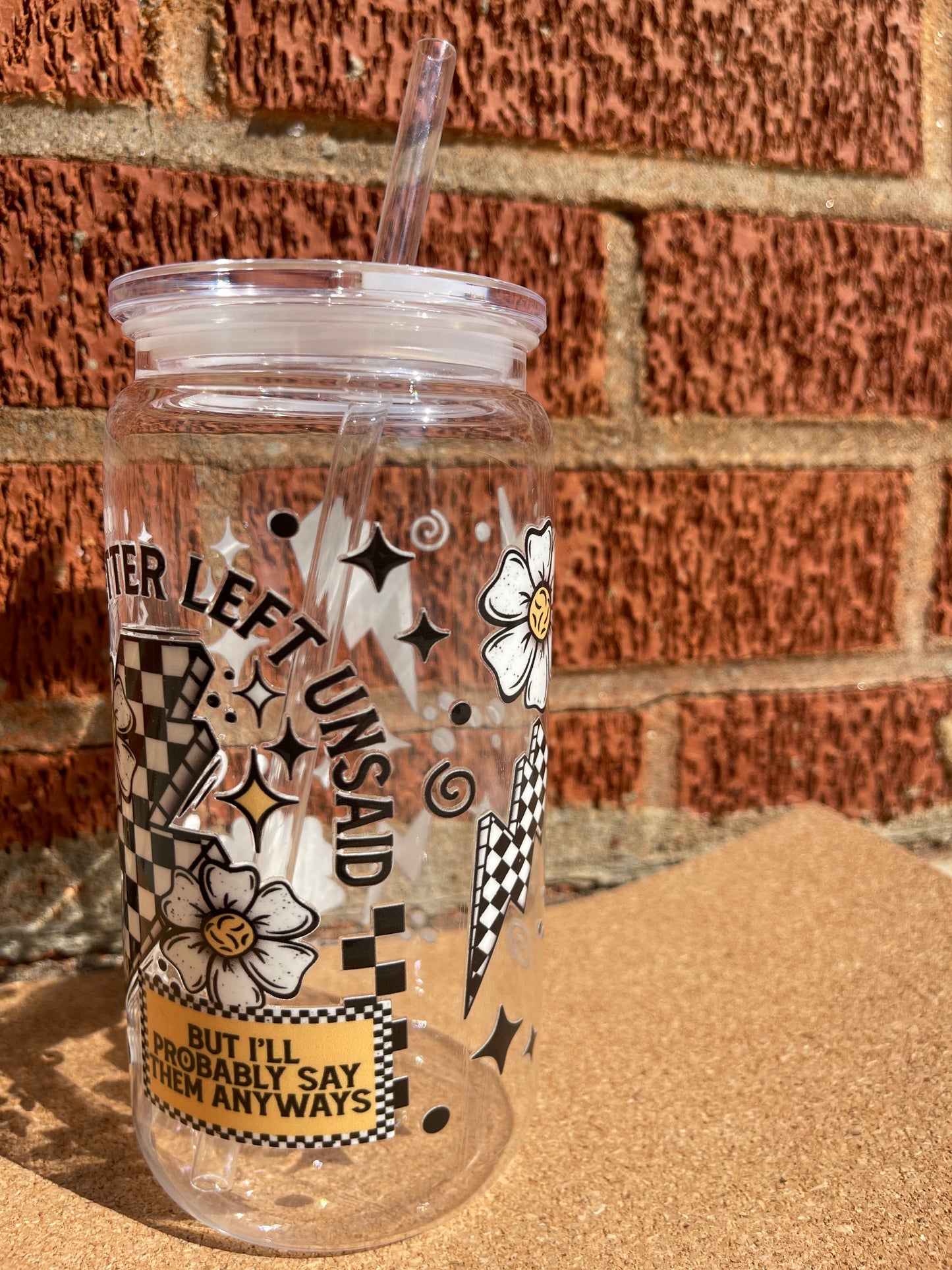 Better Left Unsaid - 16oz Plastic Tumbler