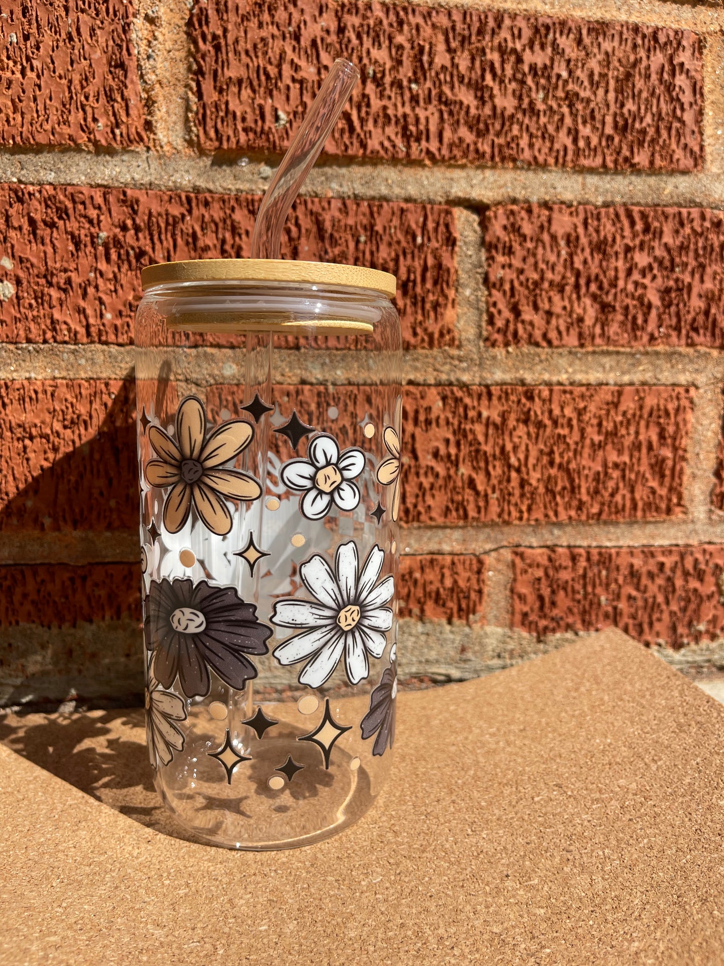 Rebel Soul - 16oz Glass Tumbler