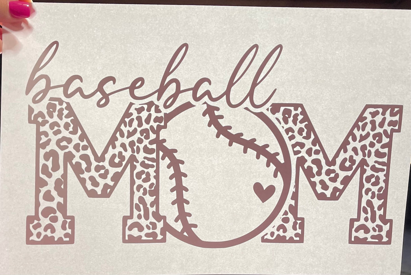 BASEBALL MOM CHEETAH