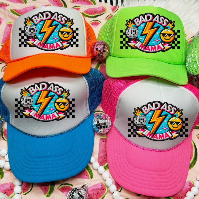 BadA** MAMA - Custom Trucker Hat