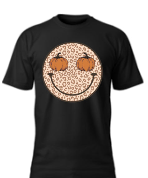 Pumpkin Cheetah Smiley