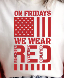 Fridays We Wear Red
