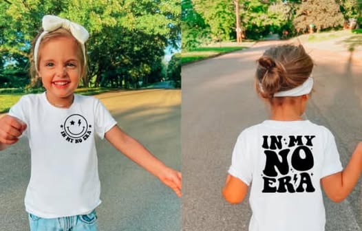 IN MY NO ERA - Toddler/Kids